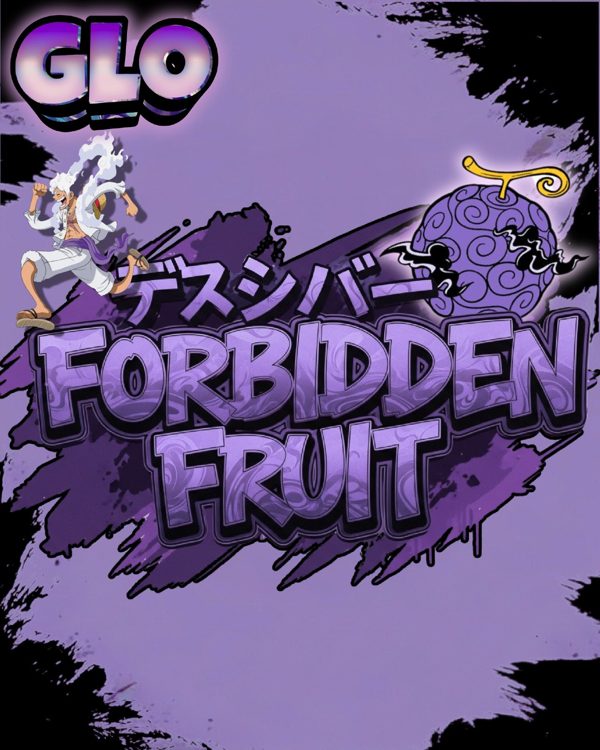 GLO Forbidden Fruit label art