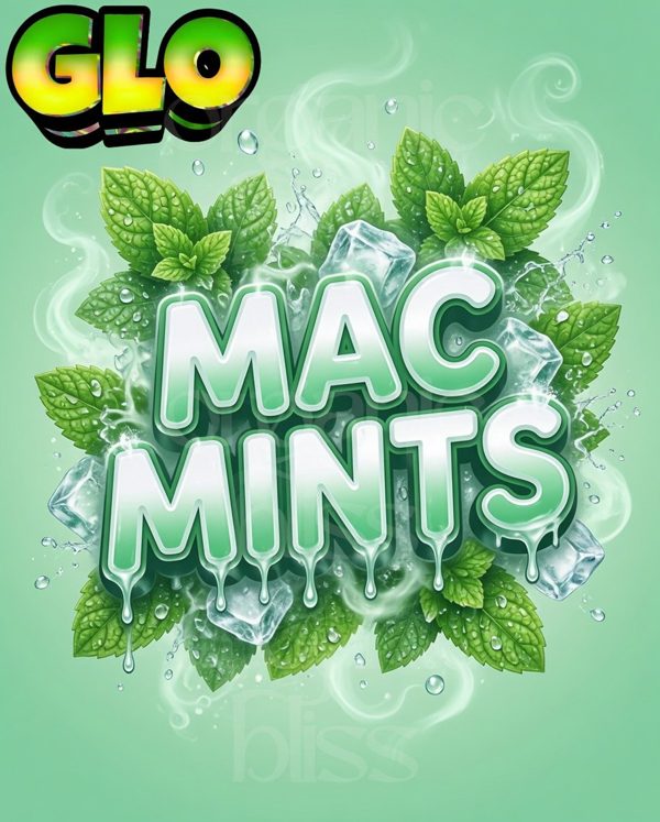 GLO Mac Mintz label art